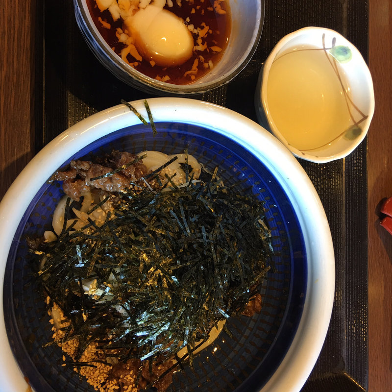 肉つけうどん(丸亀製麺大和)