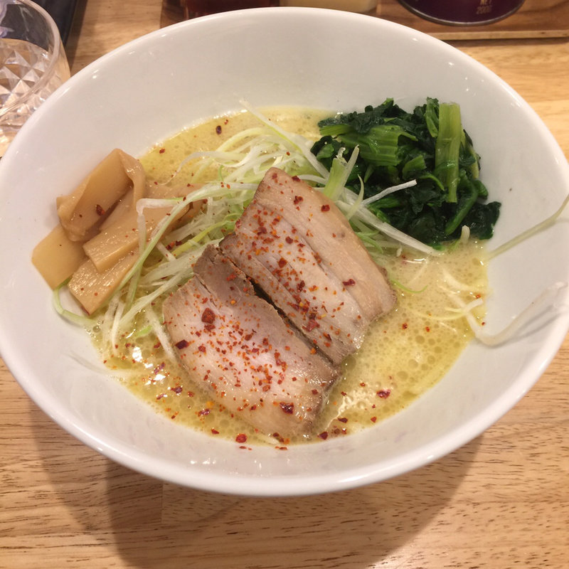 鶏ポタらーめん(麺屋三喜)