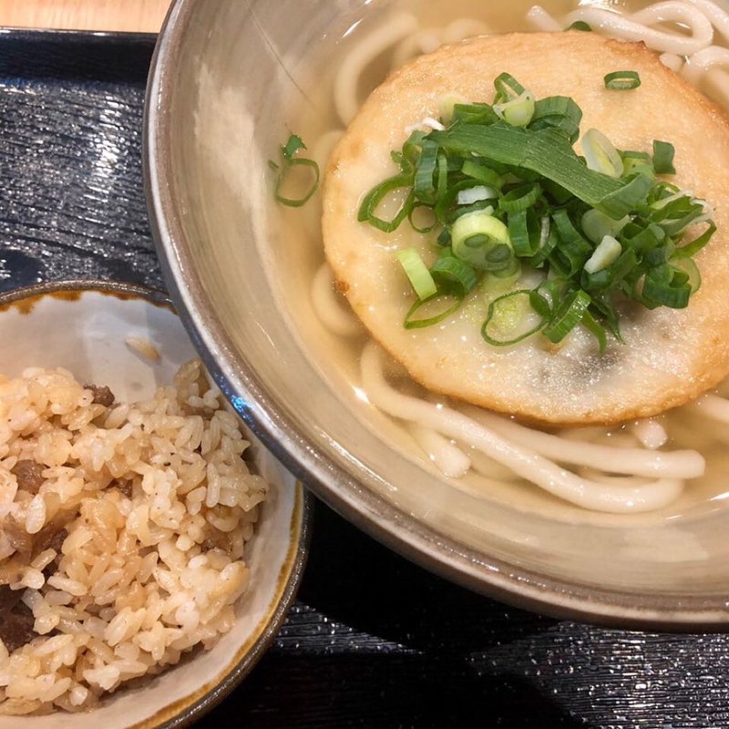 丸天うどん かしわ飯(よかよか )