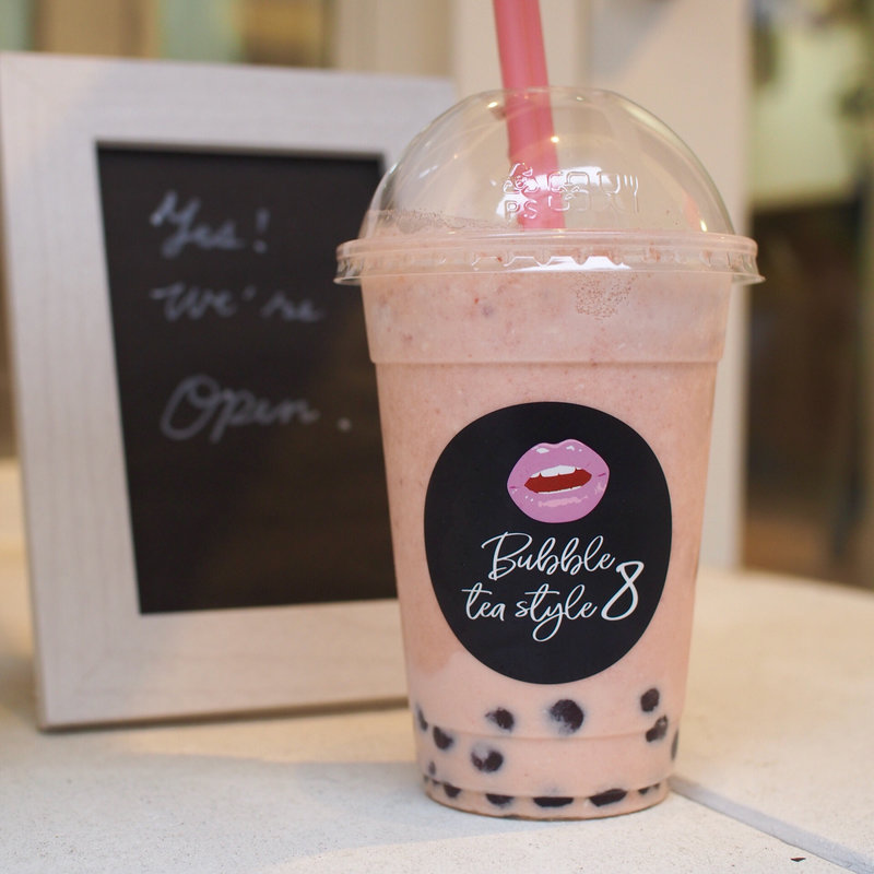 ベリーミックスチーズティ(+タピオカ)(バブルティー スタイル エイト)