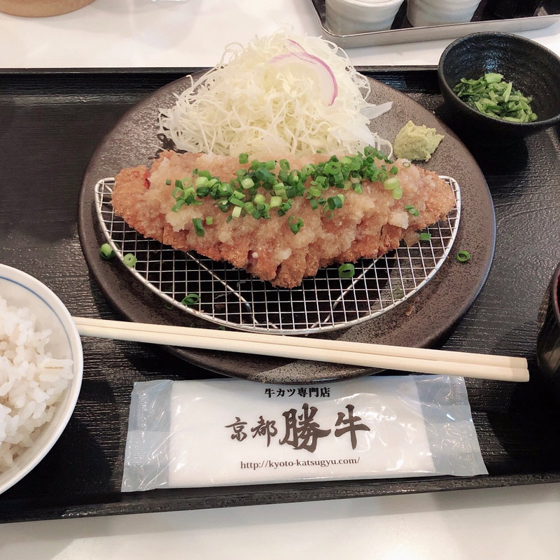 みぞれ特選牛カツ(牛カツ京都勝牛 あべの新宿ごちそうビル店)