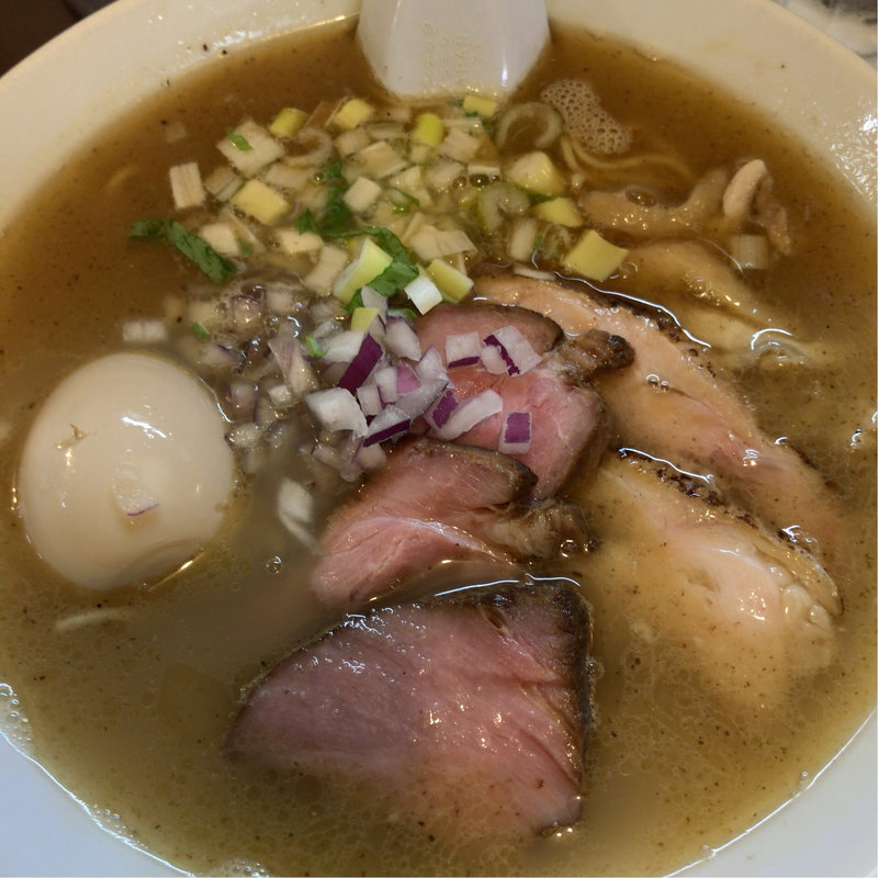 こく塩特製トッピング(鶏こく中華 すず喜)