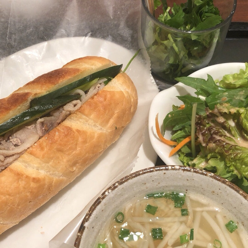 バインミーセット(ベトナム フロッグ 汐留店 （VIETNAM FROG）)