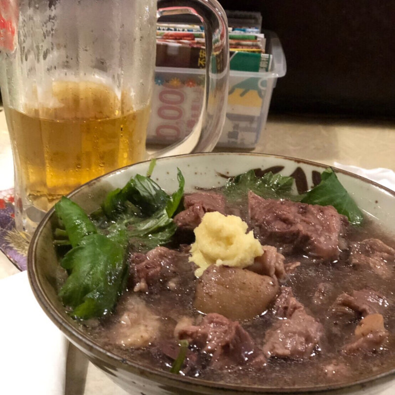 山羊汁(山羊料理　美咲 )