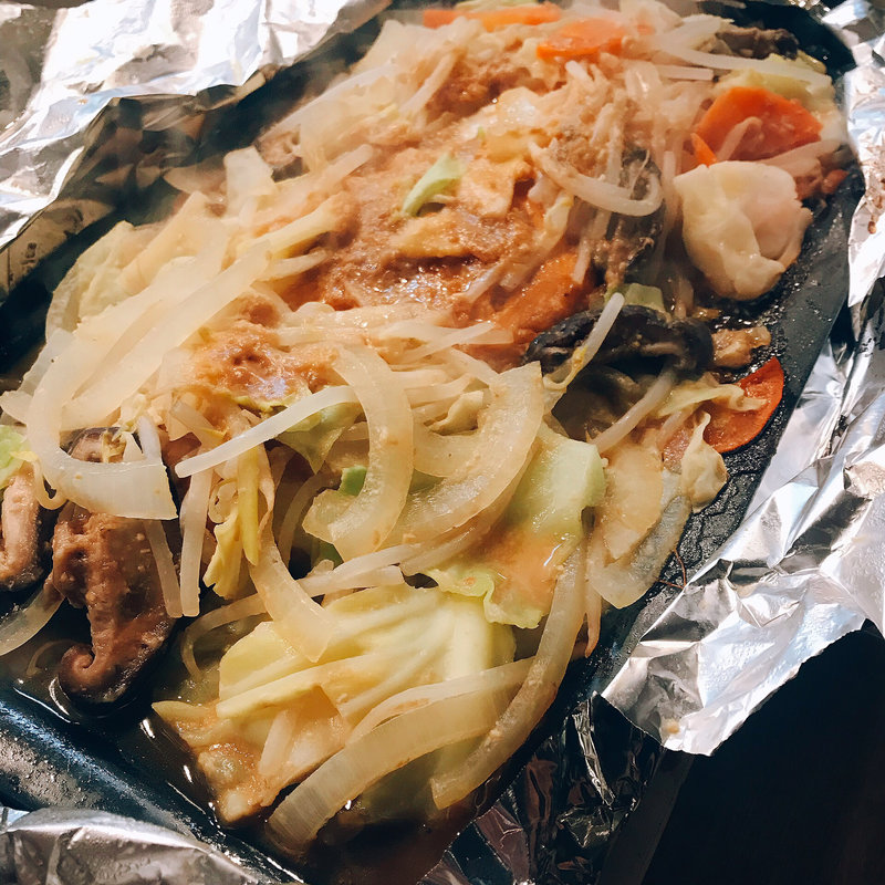 鮭のちゃんちゃん焼き(三田魚介センター)