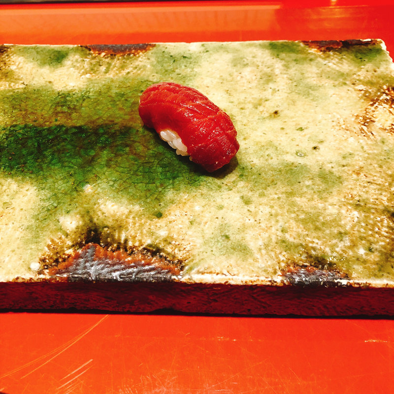 赤身の握り(銀座 鰤門)