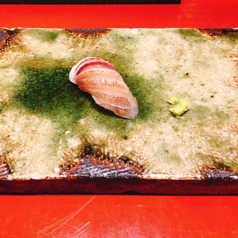 金目鯛の握り(銀座 鰤門)