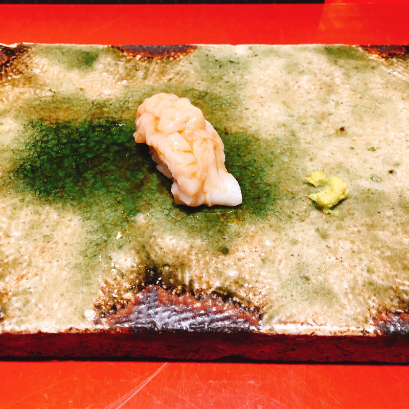 タコの握り(銀座 鰤門)