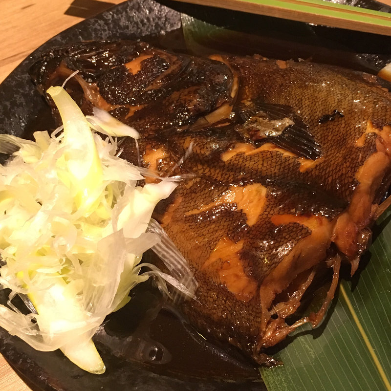 アカガレイの煮付け(魚盛 大宮店)