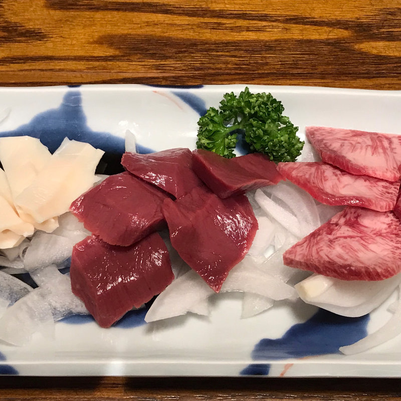 馬刺し コーネ刺し 根刺し(むつ五郎 （むつごろう）)