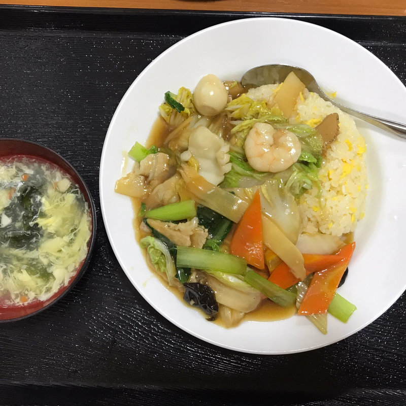 あんかけチャーハン(中華料理 嘉宴 大森町店)