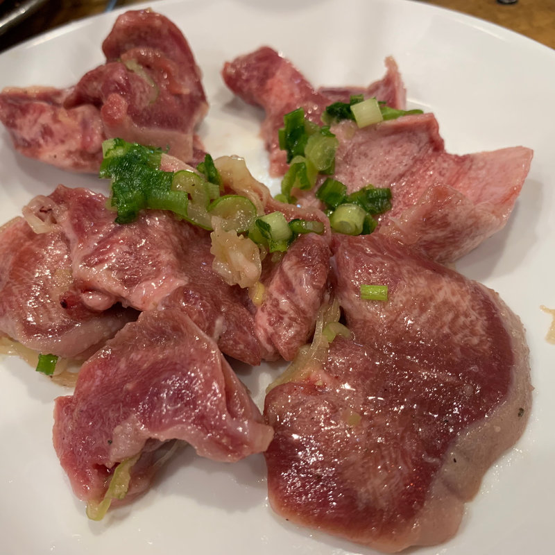 上タン塩(東立石ホルモン 七りん半)