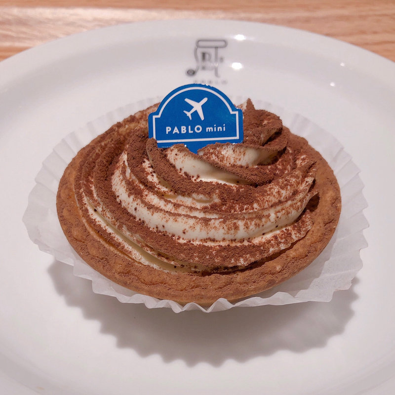 フレッシュマスカルポーネの贅沢ティラミス(ANA Hangar bay Cafe by PABLO)