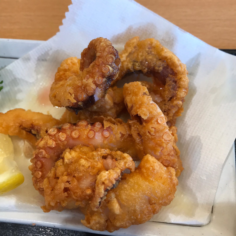 タコの唐揚げ(わが家の食堂 亀戸店)