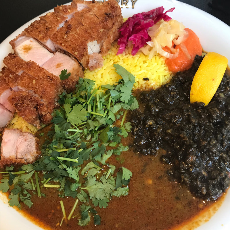 プレミアムとんかつカリー(渡邊咖喱 心斎橋店)
