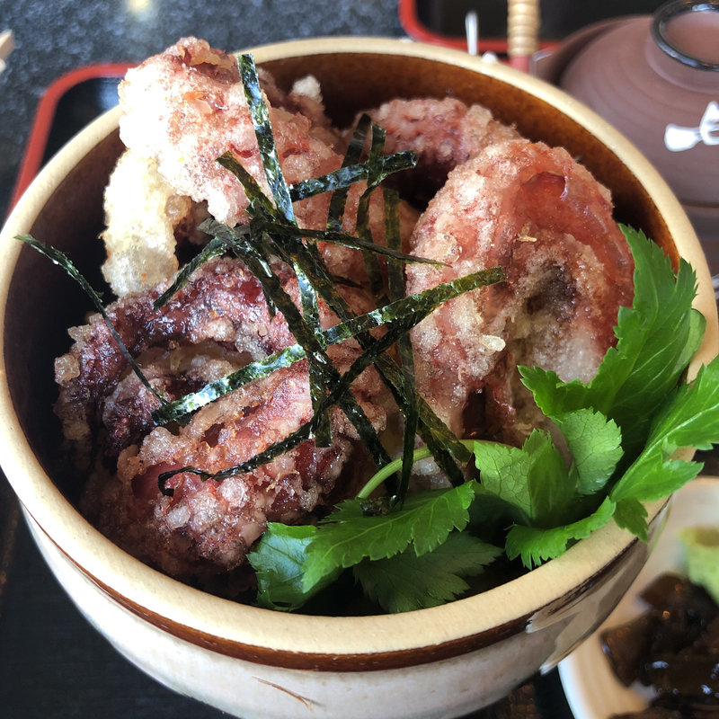 タコしらすご飯(浜ちどり)