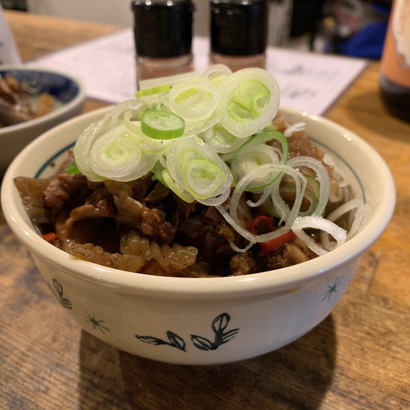 牛すじ煮込み(長平)