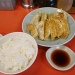 焼き餃子2 水餃子1 ライス(宇都宮みんみん 本店 )