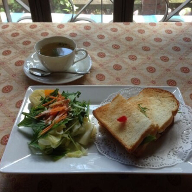 ミートローフのサンドウィッチ(カフェ テラス オー （Cafe terrace O）)