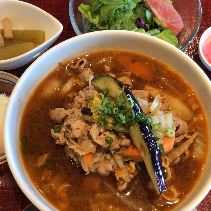 薬膳不老長寿うどん(豚肉創作料理やまと 横浜ランドマーク店)