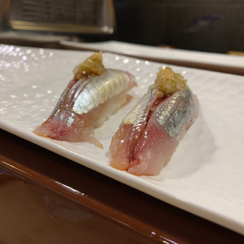 シマアジ(後楽寿司)