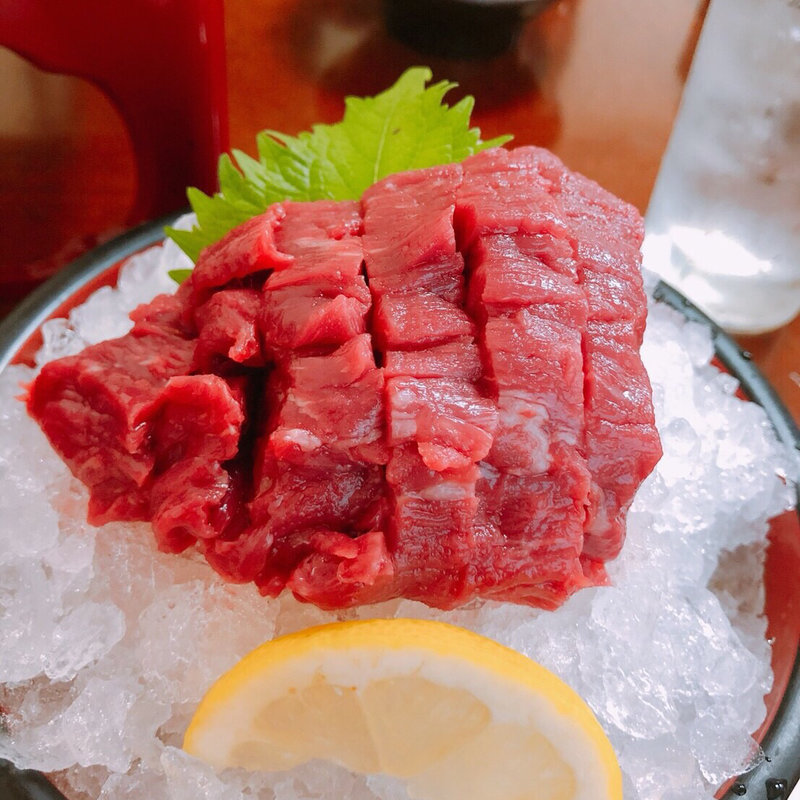 馬刺し(会津郷土食 鶴我 （あいづきょうどしょく つるが）)