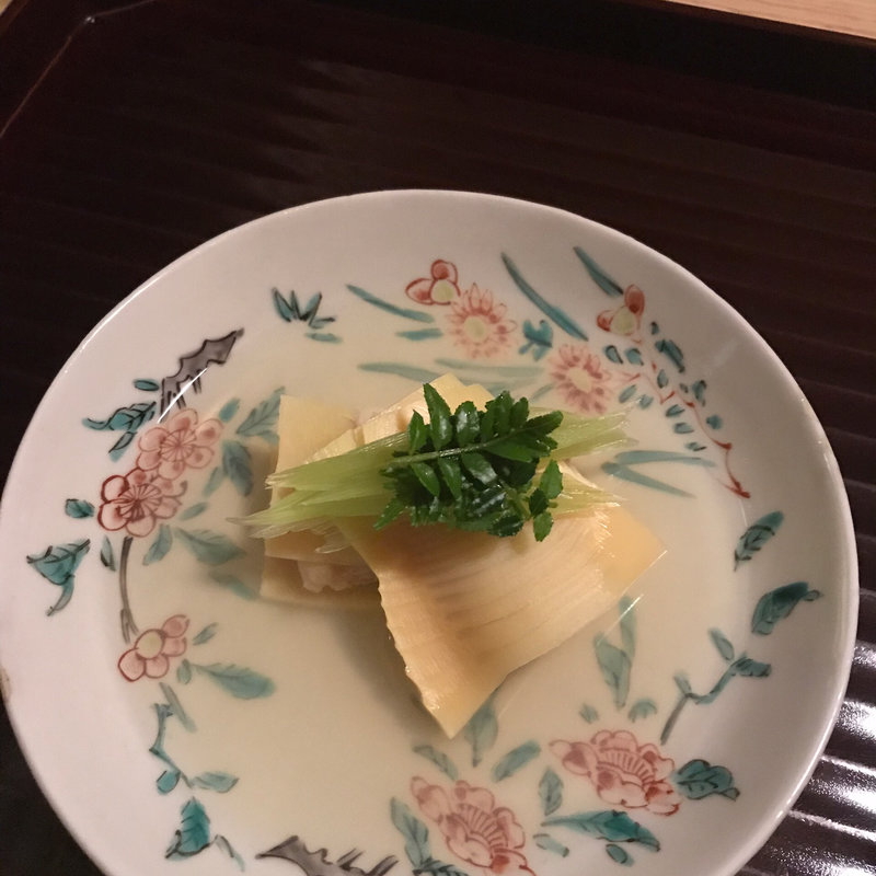 筍と蛤の挟み(松川)