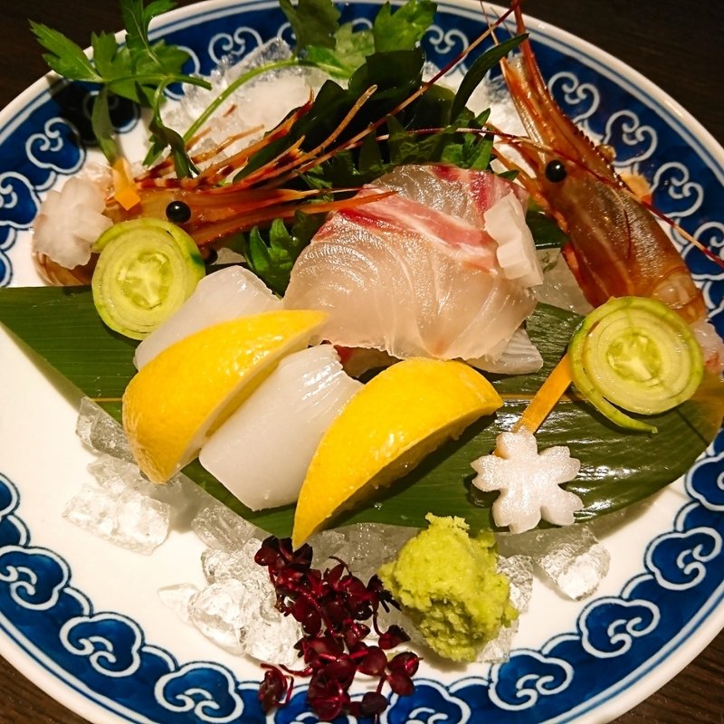 お刺身三種盛り(わかうら食堂)