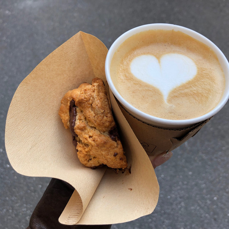 チョコレートスコーン(SOL'S COFFEE STAND)