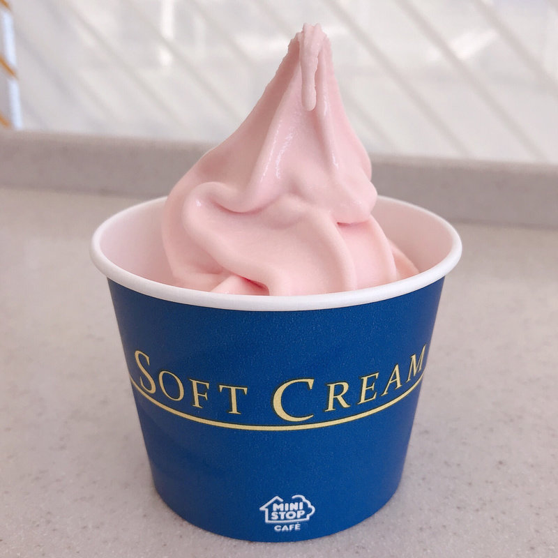 白桃ソフト(ミニストップ)