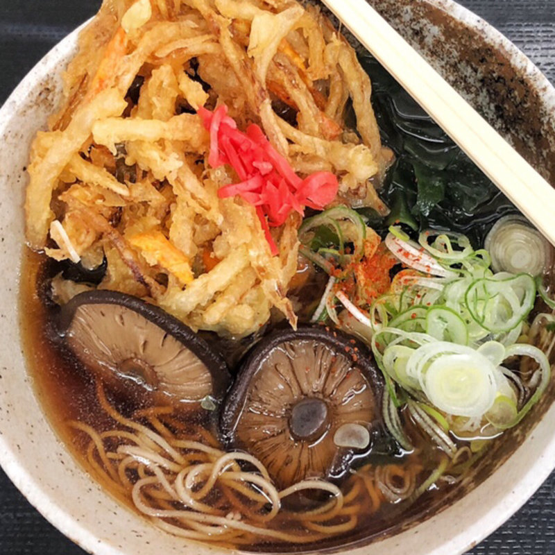 かき揚げそば(山吹そば立喰 )