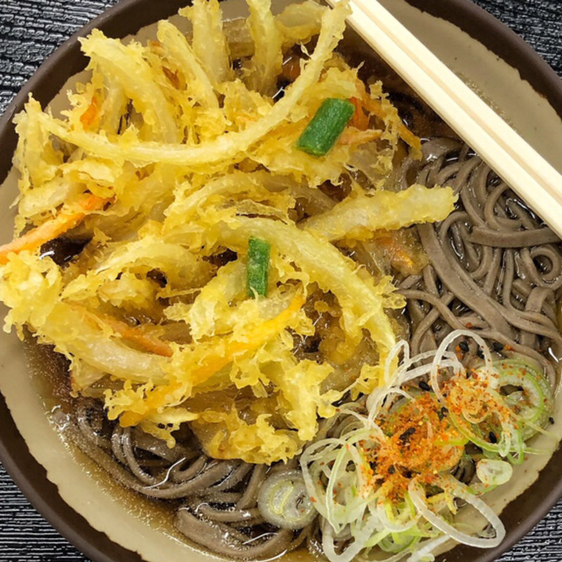 乱切かき揚そば(そこそこ )