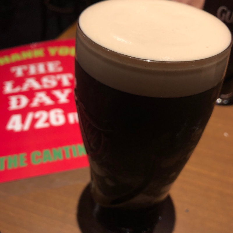 ギネス パイント(キャンティーナ)