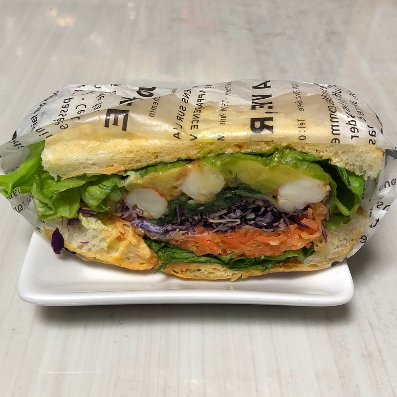 エビとアボカド(サンドウィッチ専門店＆Gute)