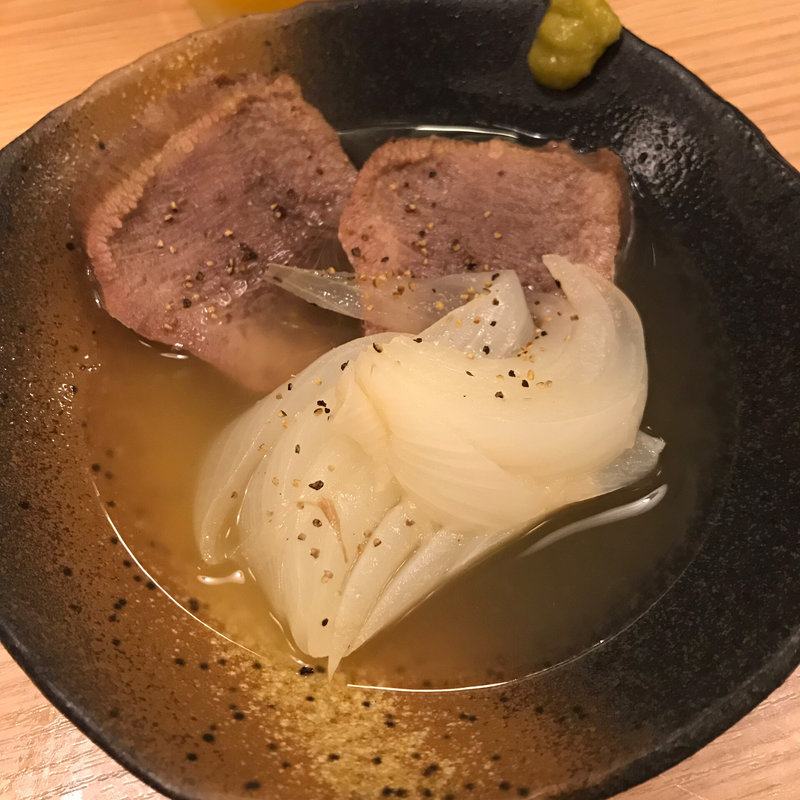 ゆでタン(牛タン居酒屋たんたん)