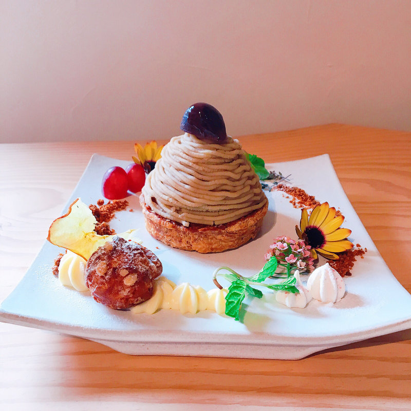 和栗のモンブラン(Gallery & Cafe ENSOU)