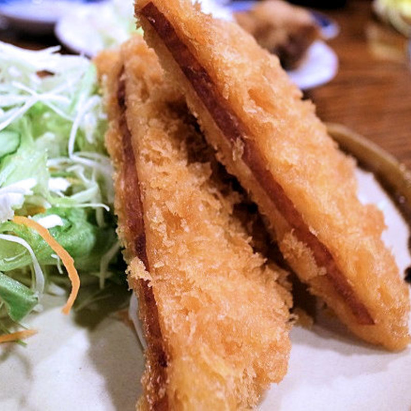 ハムカツ(帆立屋 池袋ときわ店 )