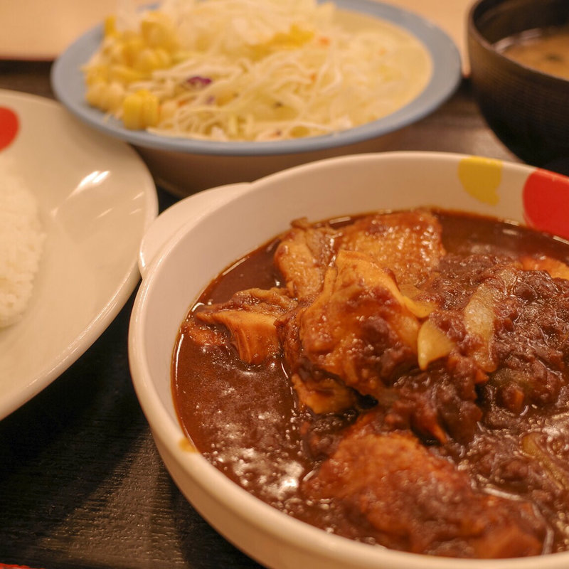 ごろごろ煮込みチキンカレー(松屋 瀬戸店 )