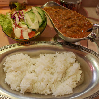 インドカレーとご飯(タンドゥール )