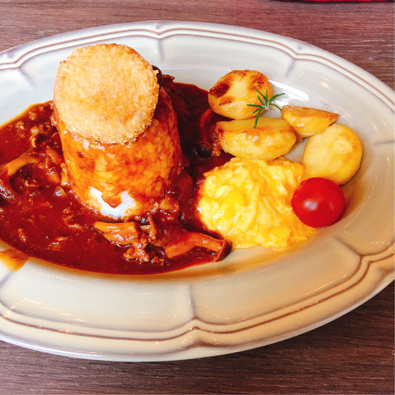 おさびし山のハヤシライス(ムーミン谷の食堂 （MOOMIN VALLEY PARK）)