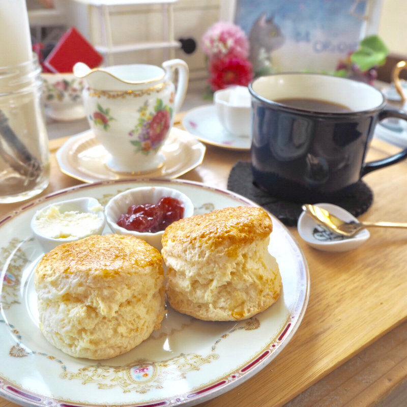 クリームティセット(カフェオリオン)