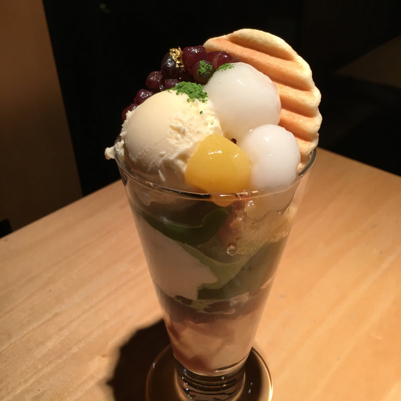 京の舞パフェ(華心 祇園店 （かしん）)