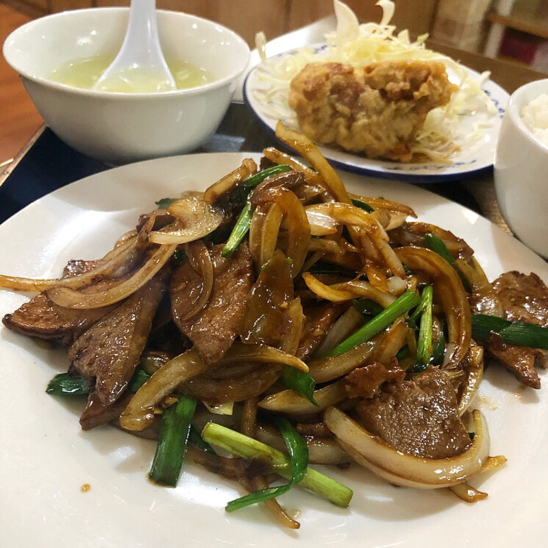 ニラレバ(方圓美味)