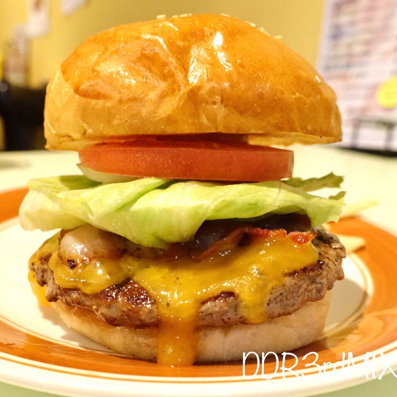 ベーコンチーズバーガー(ふるさと)