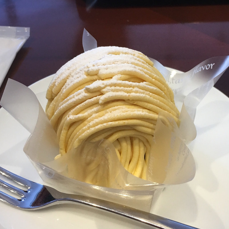 パンプキンモンブラン(ロワジールホテル旭川リラ)