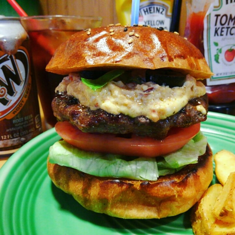 ビネガードッピオバーガー(The Burgerlion-バーガリオン)