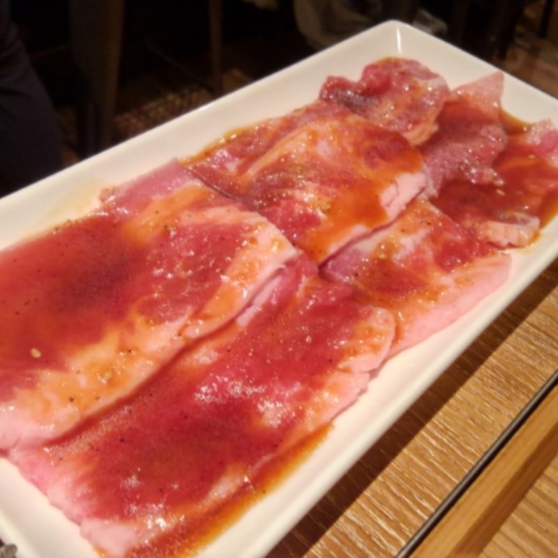 薄切りカルビ(焼肉ライク　新橋本店)