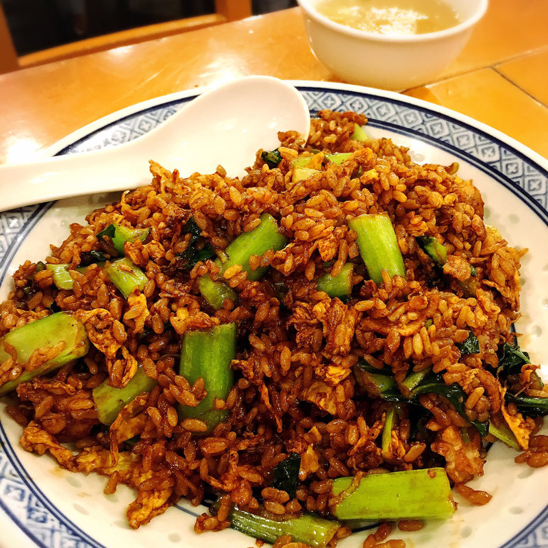 黒酢炒飯(中国ラーメン揚州商人 立川店)