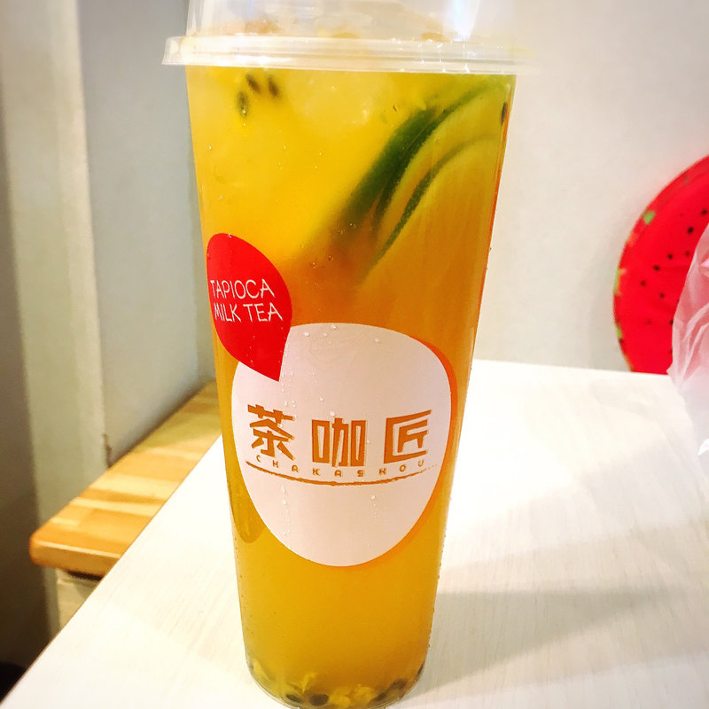 青柑橘レモンパッションティー(茶咖匠 野方店)