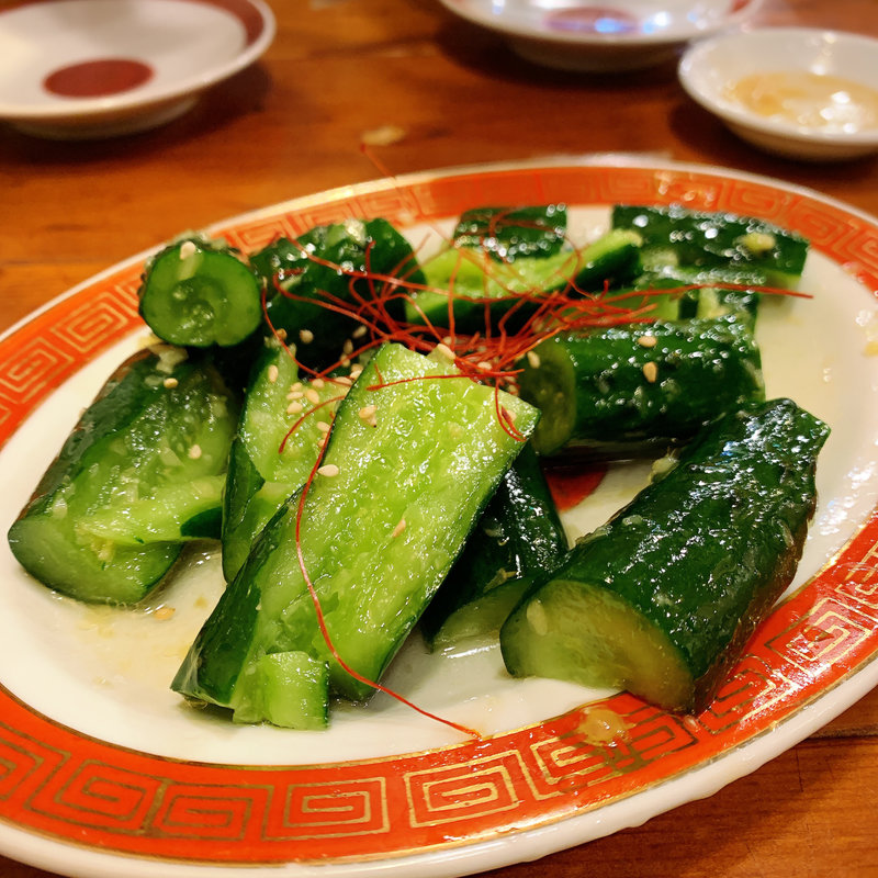 たたききゅうり(広州市場 中目黒店)